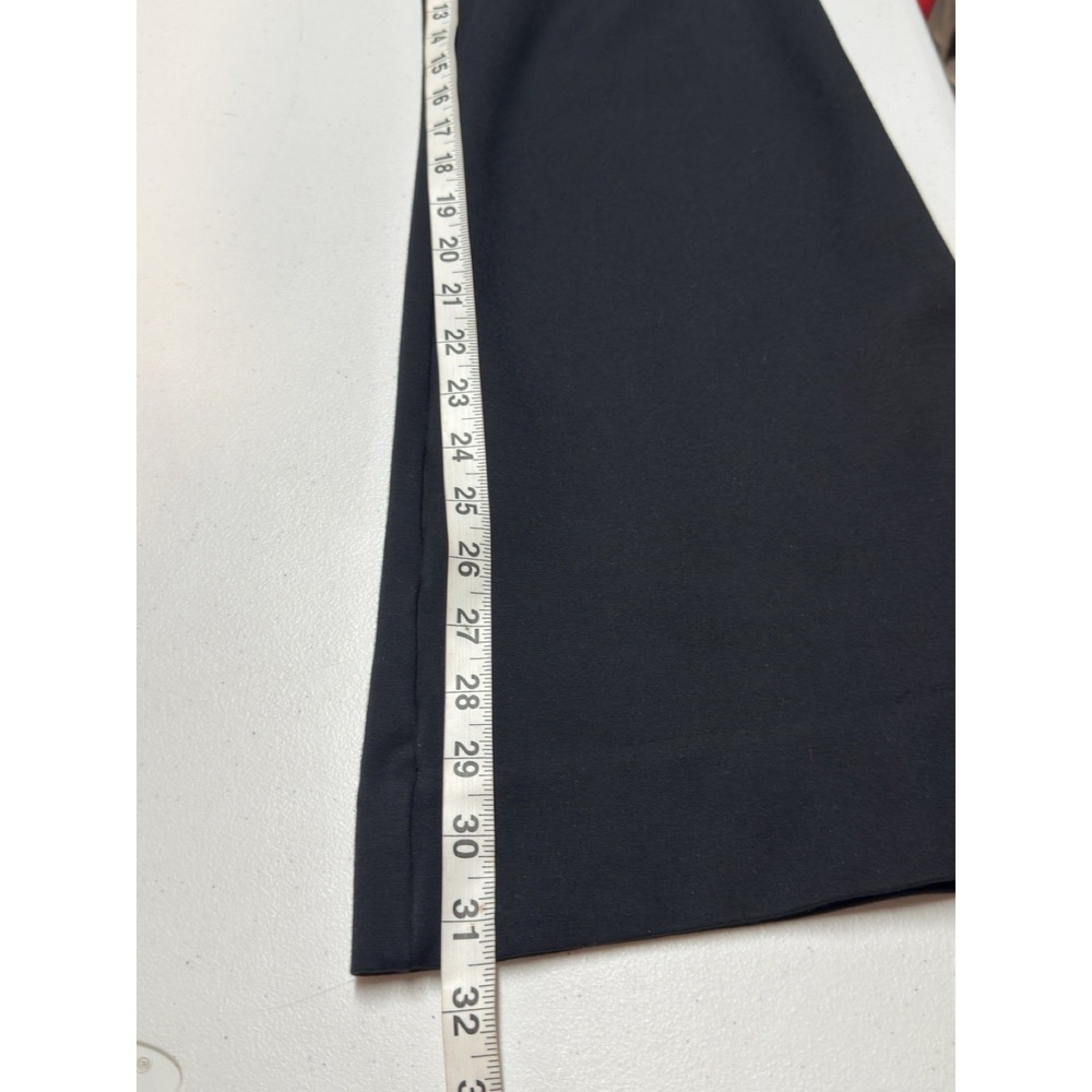 Spanx The Perfect Sleeveless Jumpsuit Black Flared Leg Women's Size M Regular - Picture 11 of 15